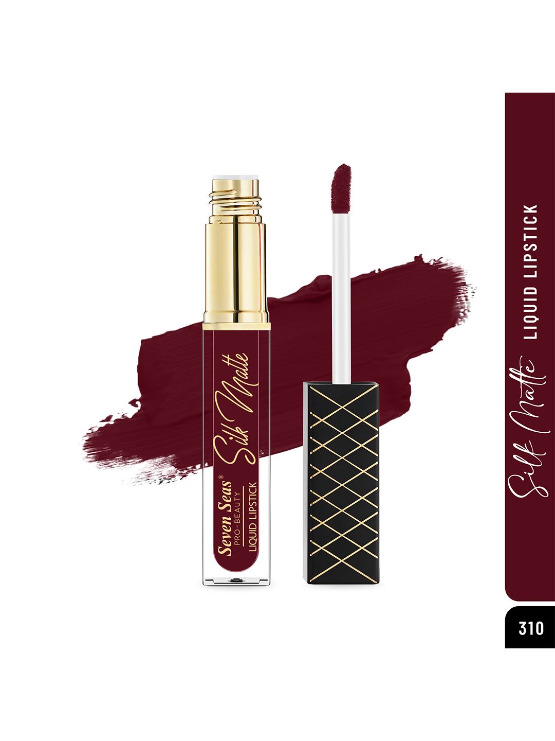 Seven Seas Transfer Proof Silk Matte Liquid Lipstick 8 g - Claret