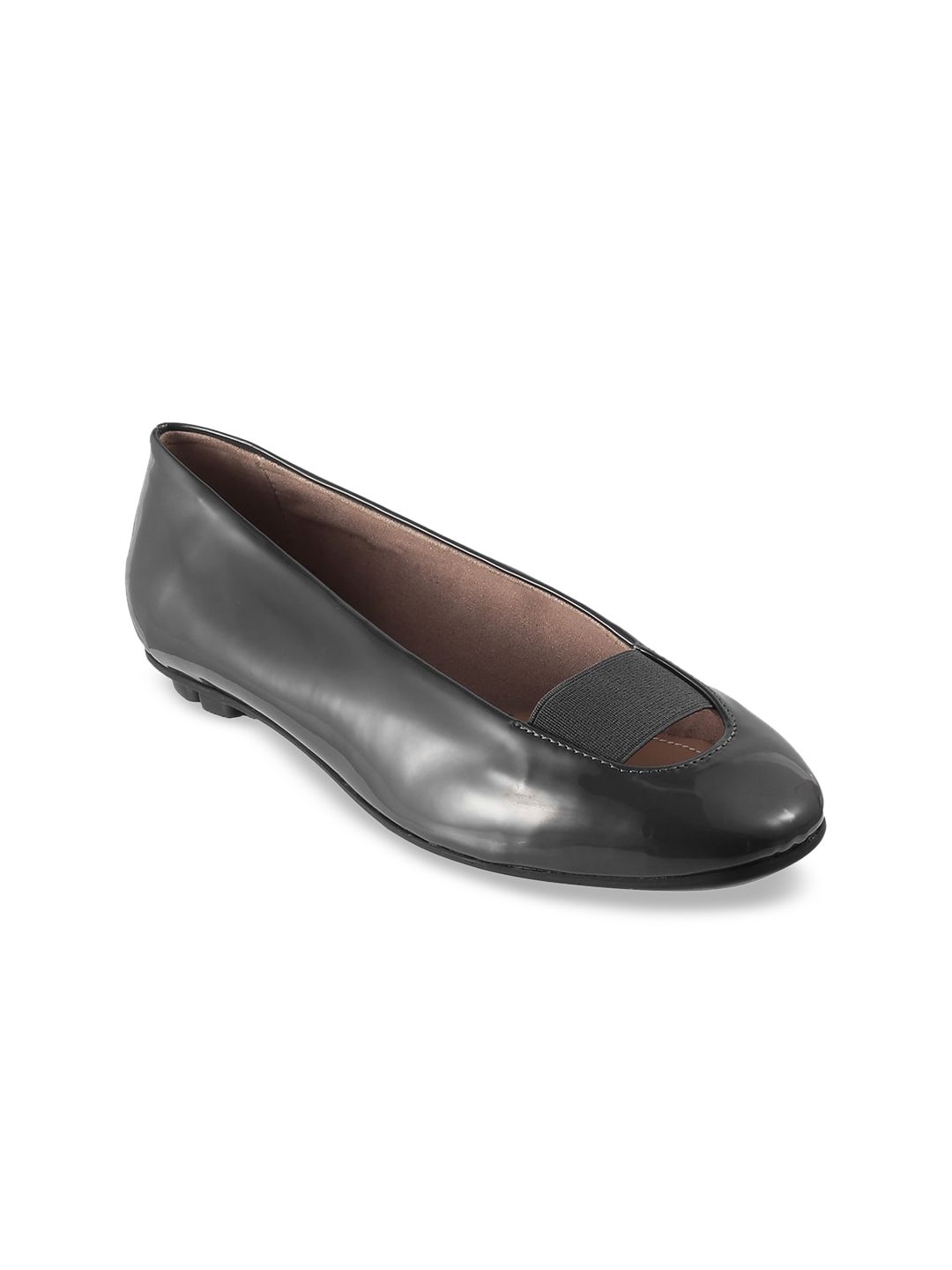 Catwalk Women Grey Solid Ballerinas