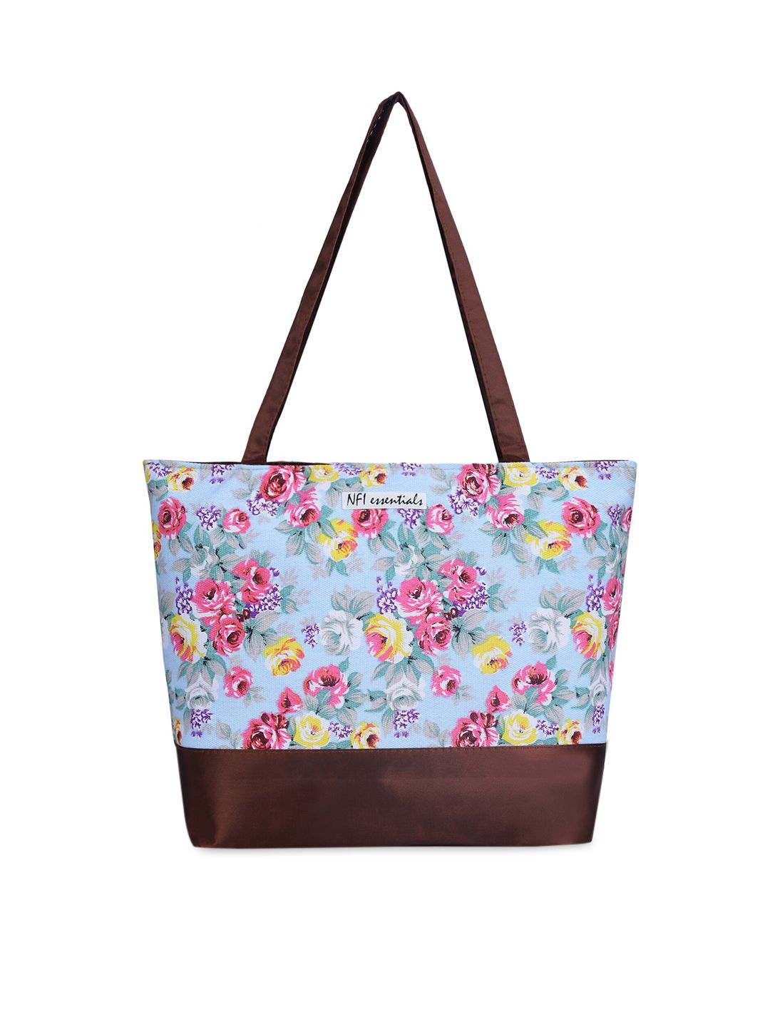 NFI essentials Multicoloured Floral Structured Tote Bag