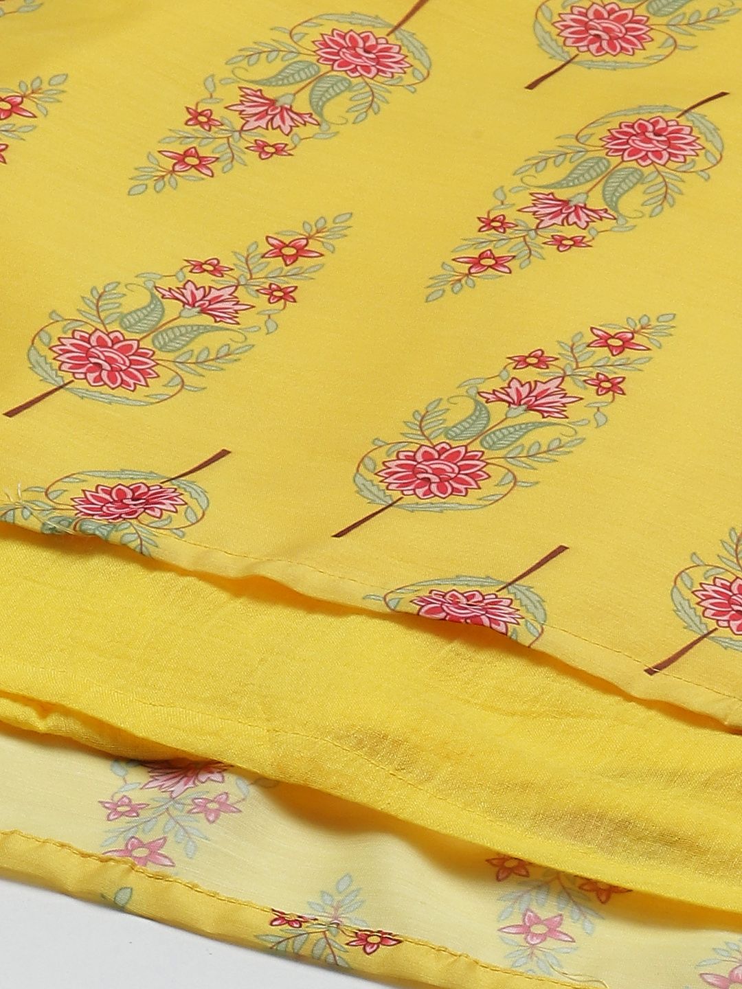 Shae by Yellow & Pink Printed Ready to Wear Lehenga & Choli 7