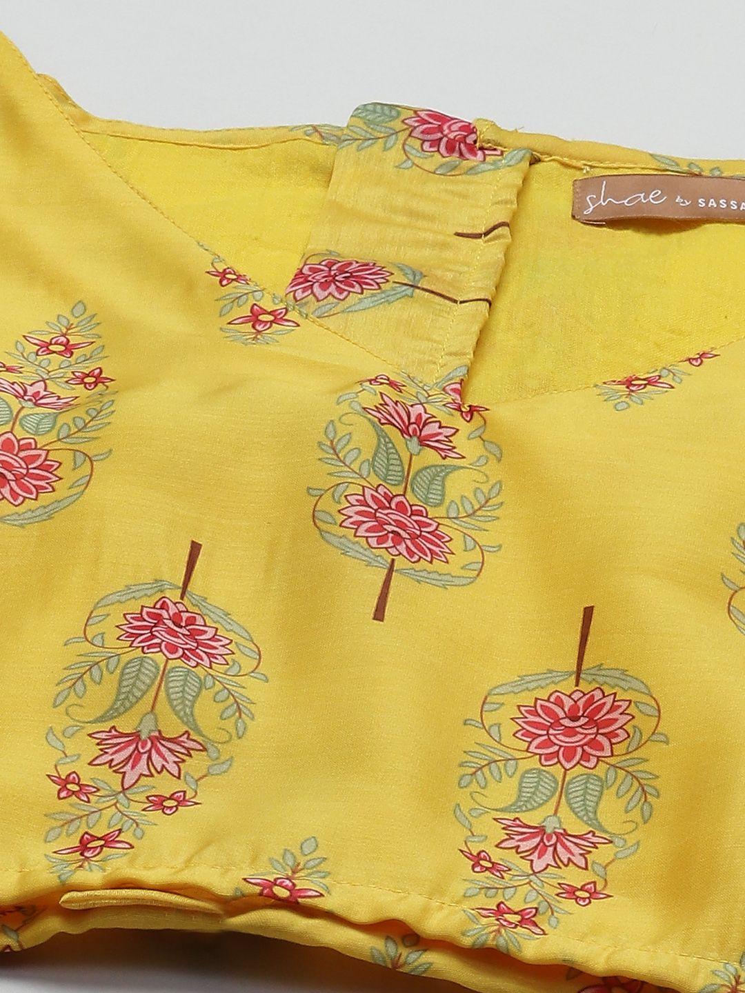 Shae by Yellow & Pink Printed Ready to Wear Lehenga & Choli 2