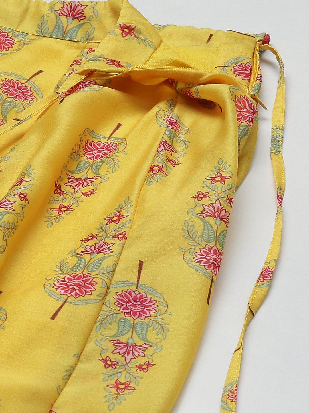 Shae by Yellow & Pink Printed Ready to Wear Lehenga & Choli 3