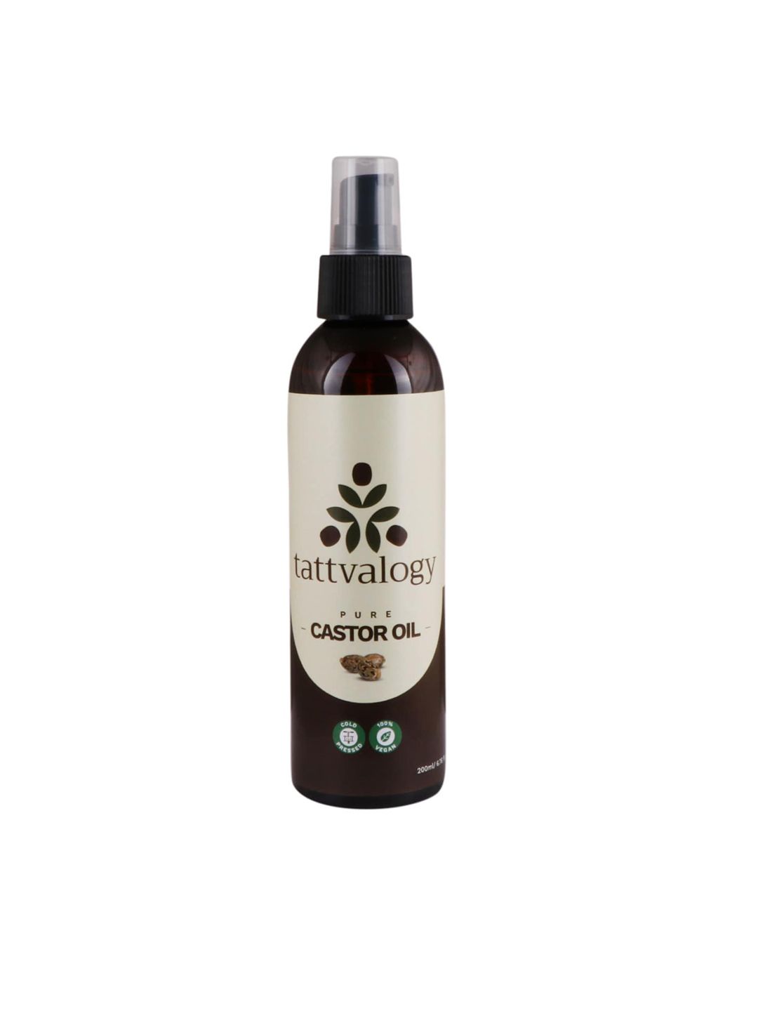 Tattvalogy Cold Pressed 100% Pure & Natural Castor Oil 200 ml