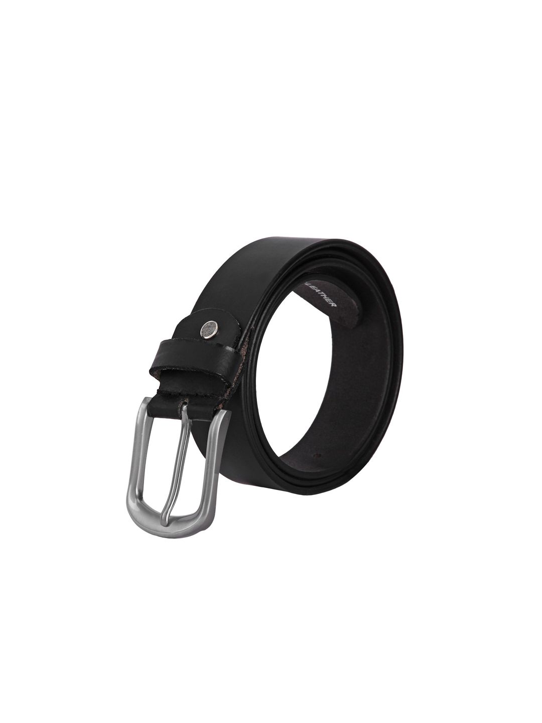 Creature Men Black Genuine Leather Belts