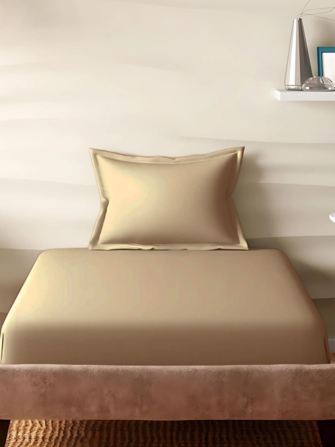 Sleeping Owls- because your sleep matters Unisex Brown Bedsheets