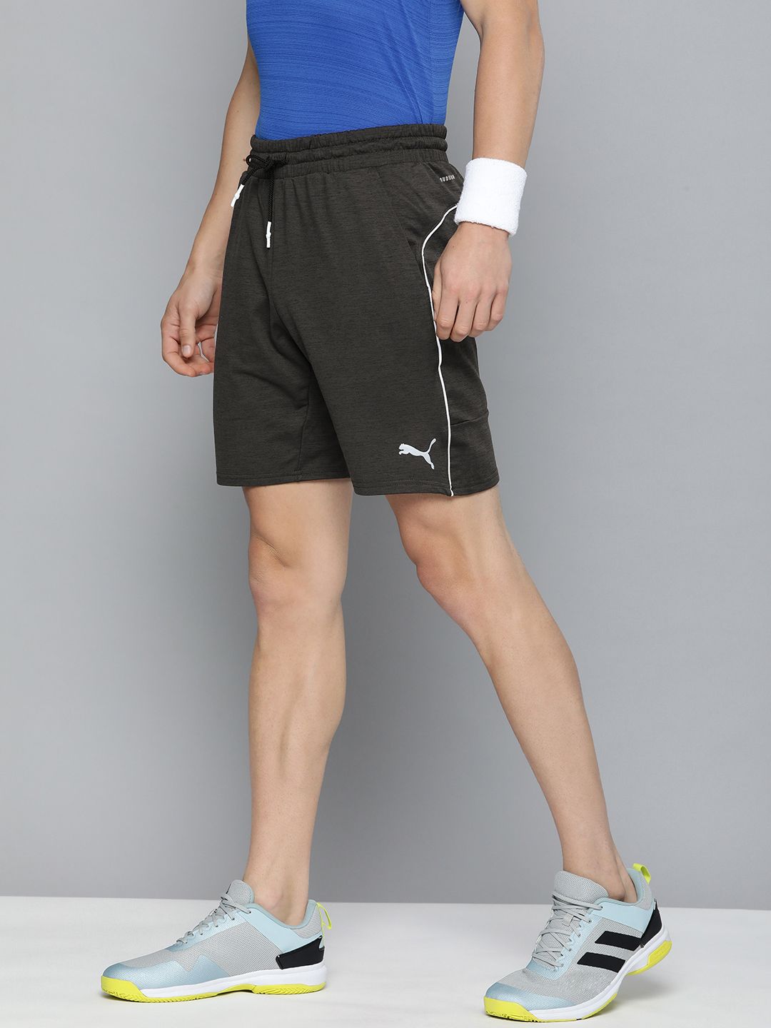 Buy Puma Men Solid Regular Fit Mid Rise Knitted Cloudspun 8