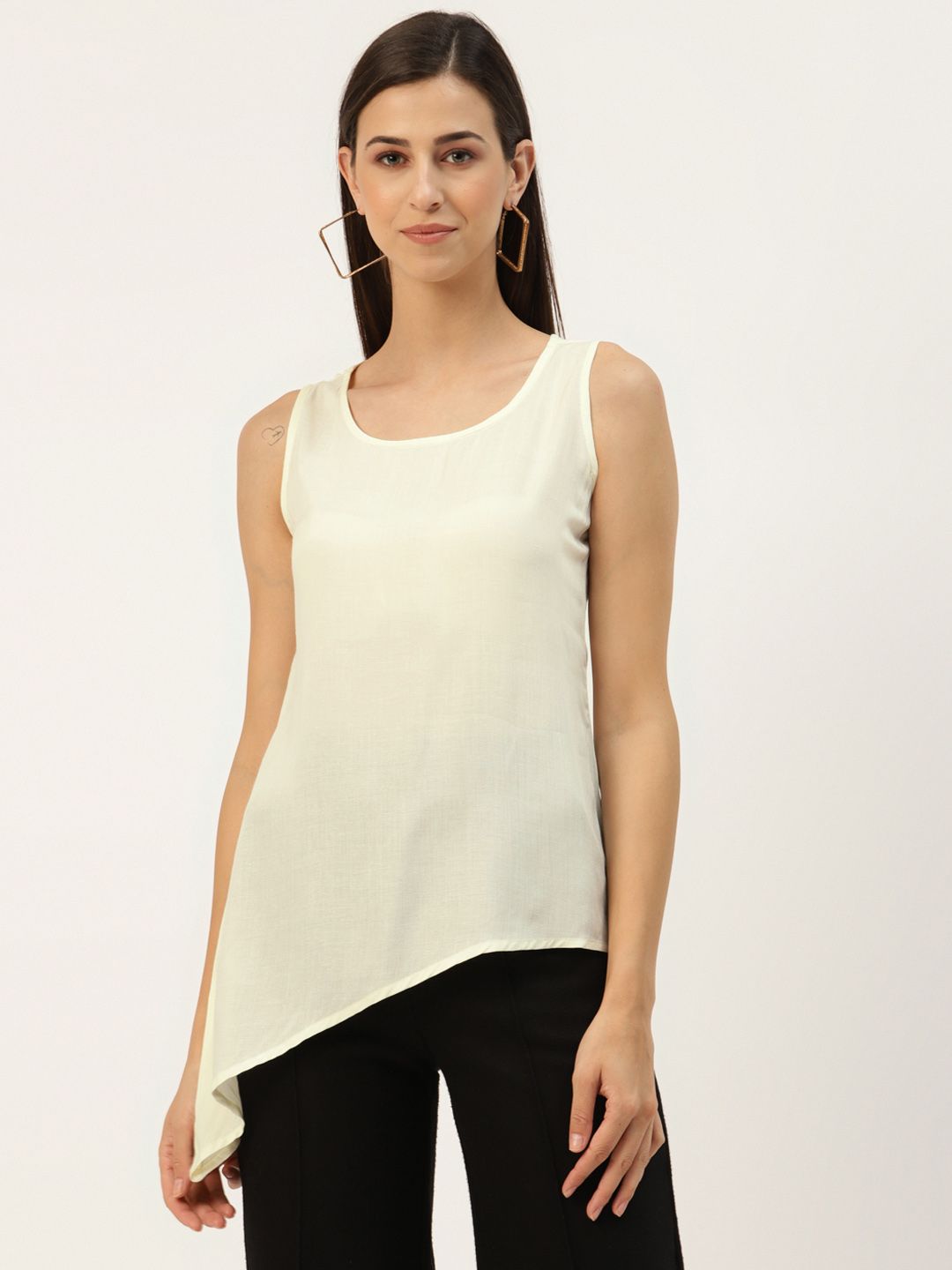 BRINNS White Solid Top
