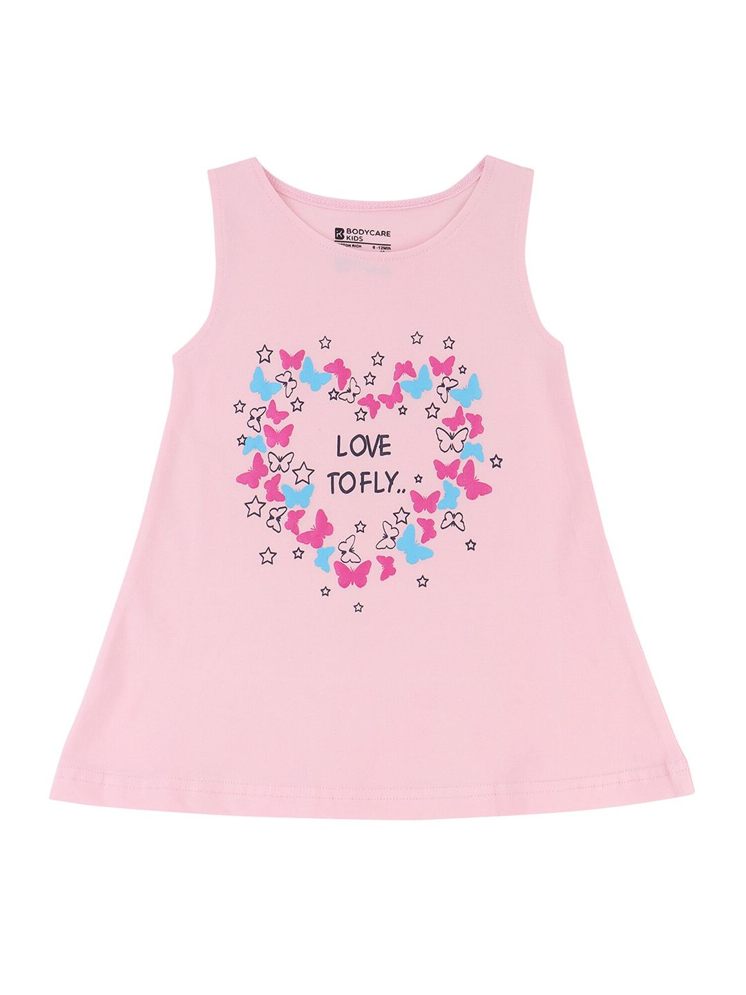 Bodycare Pink A-Line Dress