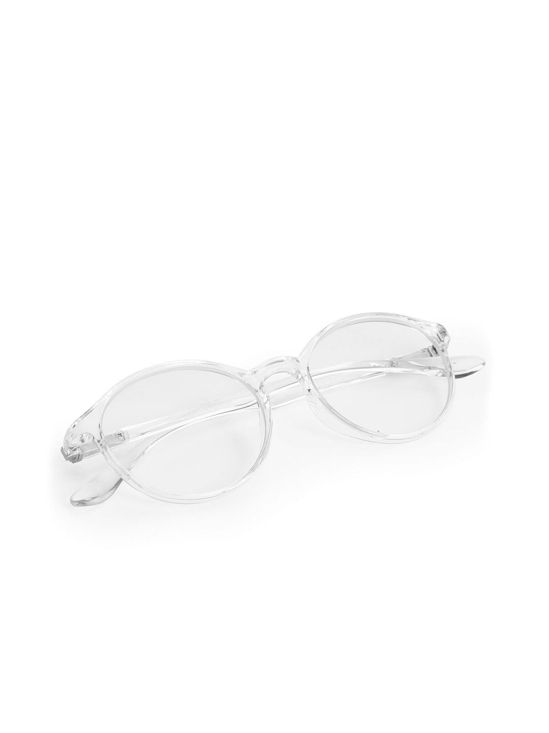 Intellilens Unisex Transparent Full Rim Aviator Frames