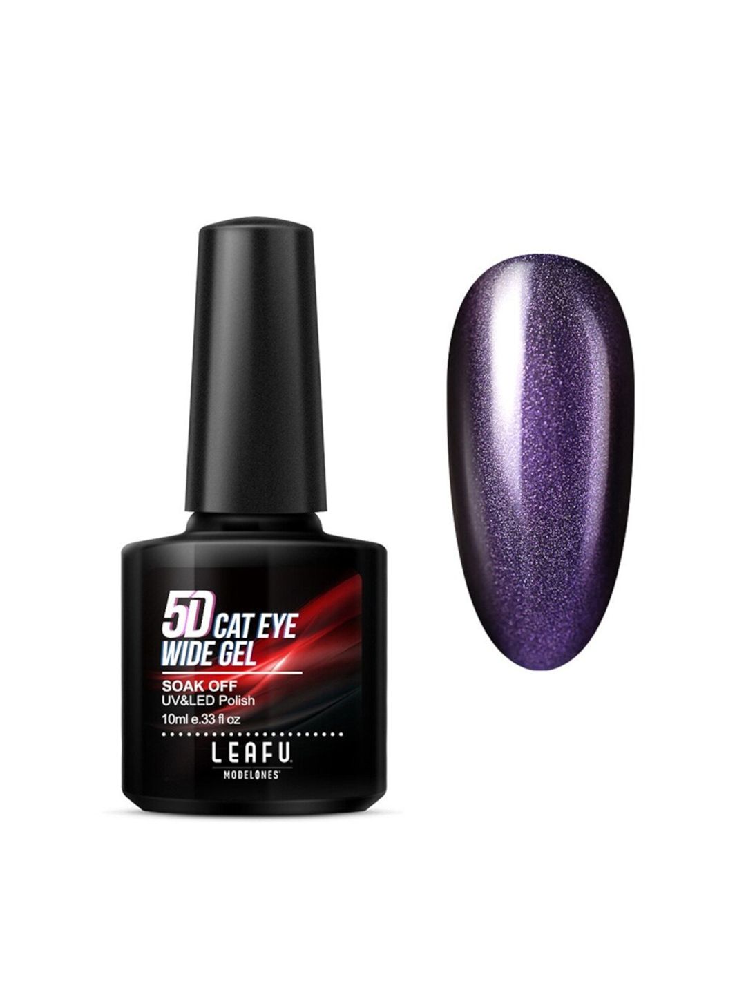 Modelones 5D Cat Eye Wide Soak Off UV & LED Gel Nail Polish 10 ml - Vineyard 14