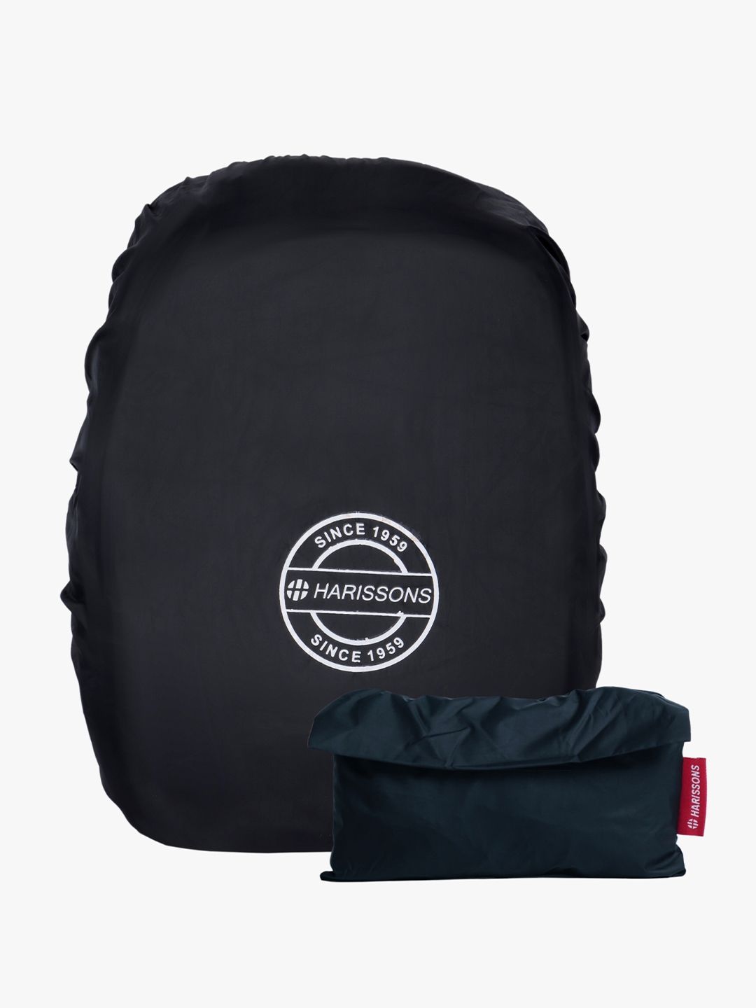 Harissons Unisex Black 45L Waterproof & Stretchable Rain Backpack Covers