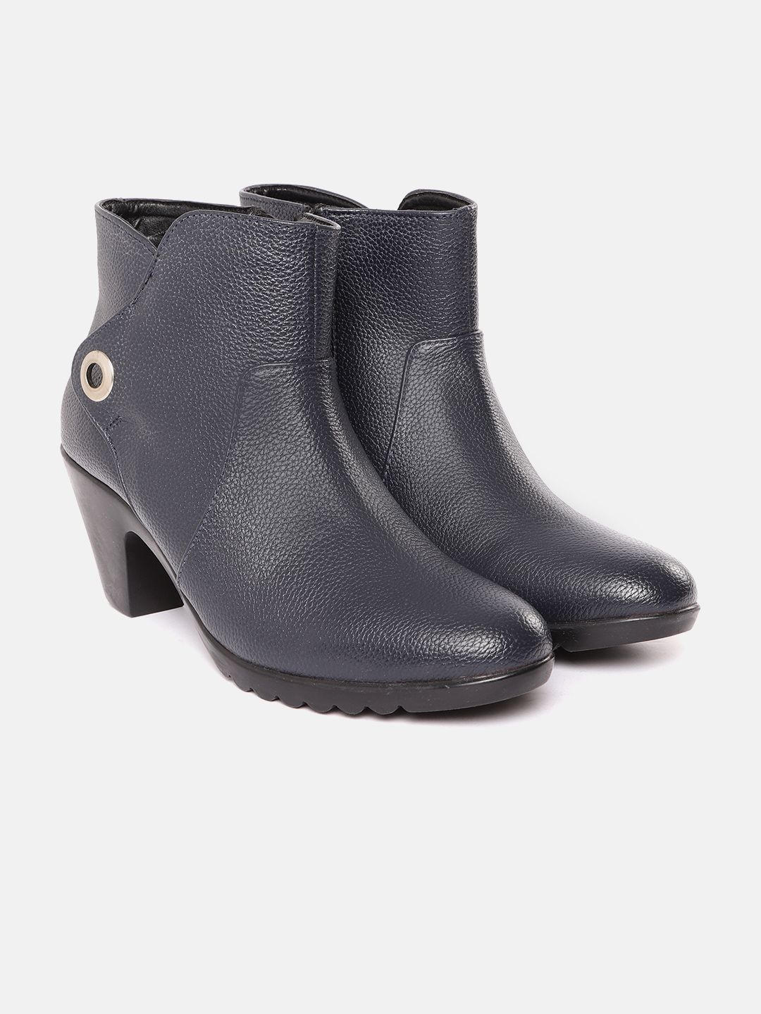 Buy ELLE Women Mid Top Block Heel Regular Boots -  - Footwear for Women