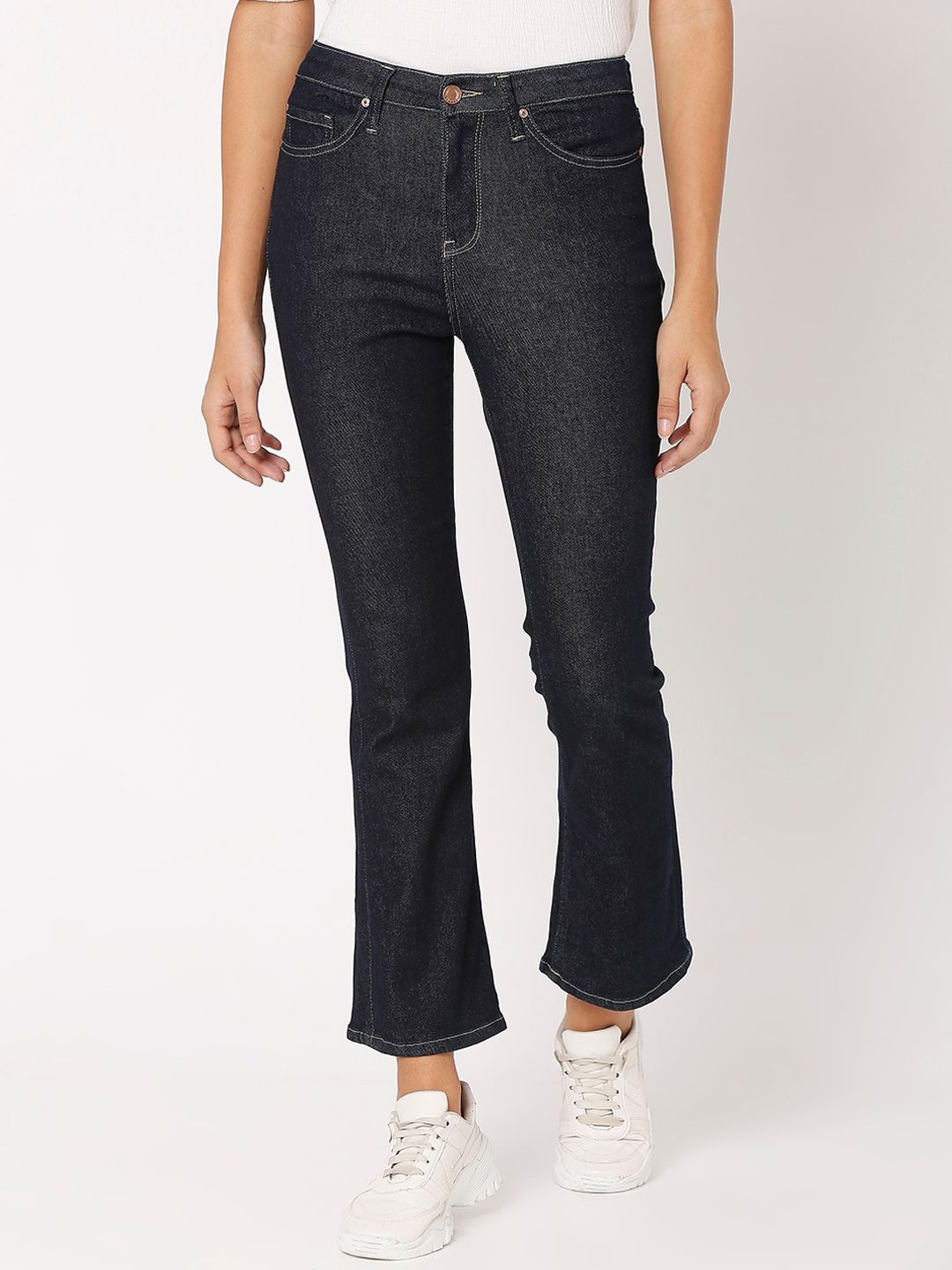 SPYKAR Women Blue Elissa Bootcut High-Rise Jeans
