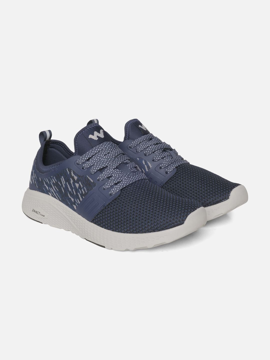 Wildcraft Men Blue Woven Design Sneakers
