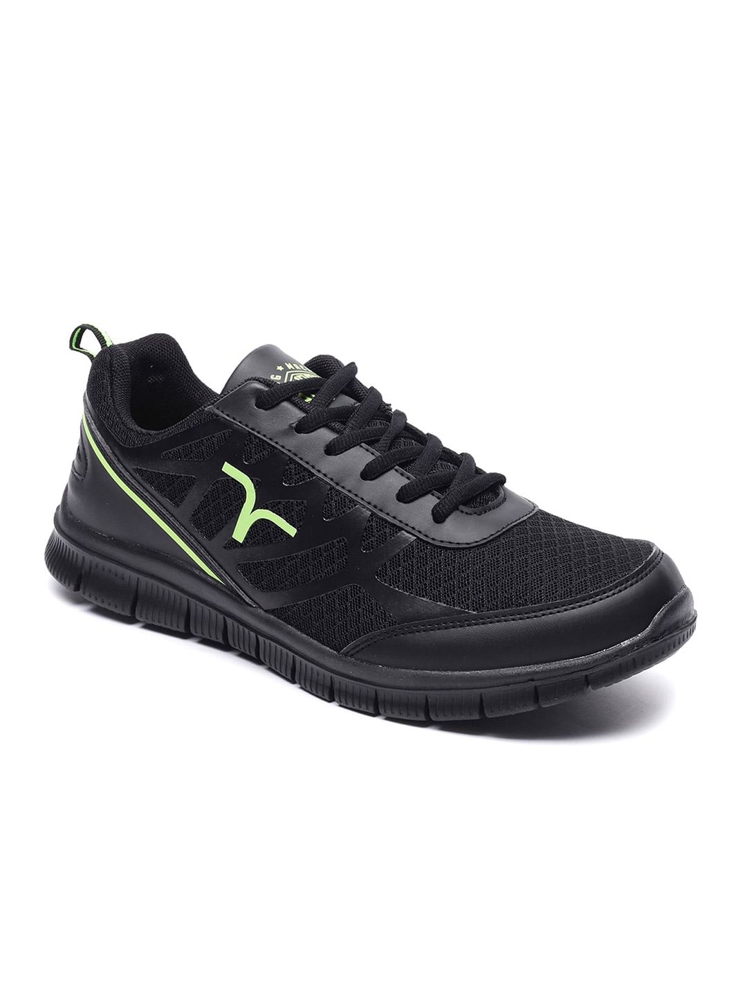 Buy Flying Machine Men Black Walking Sports Shoes -  - Footwear for Men