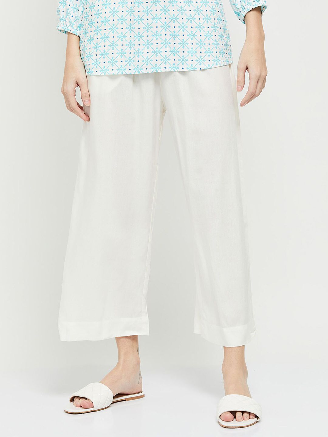 max Women Flared Palazzos