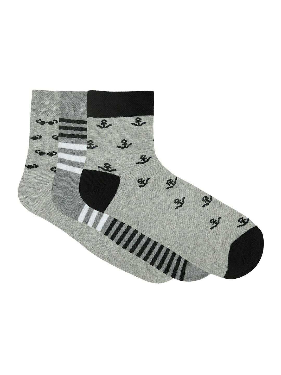 Mast & Harbour Men Pack of 3 Patterned Socks