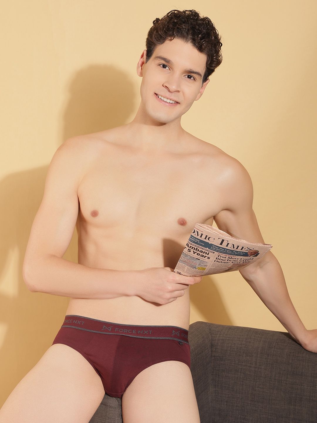 Force NXT Men Super Combed Cotton Brief