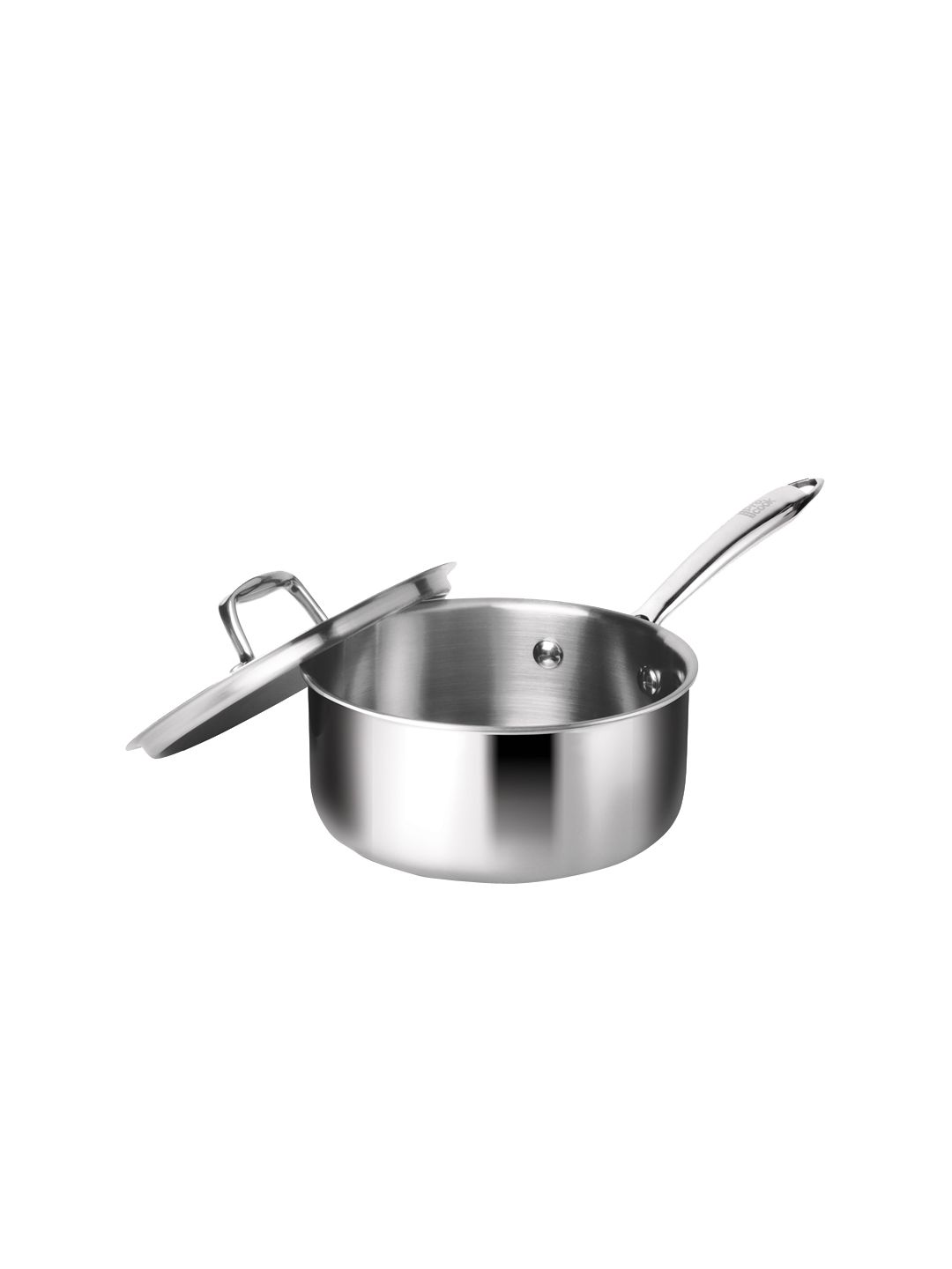 Milton Pro Cook Triply Stainless Steel Sauce Pan with Lid 14 cm  1 Litre