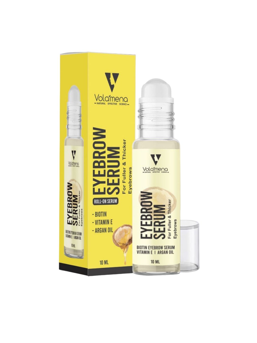 Volamena Biotin Eyebrow Serum With Vitamin-E For Fuller & Thicker Eyebrow-10ml