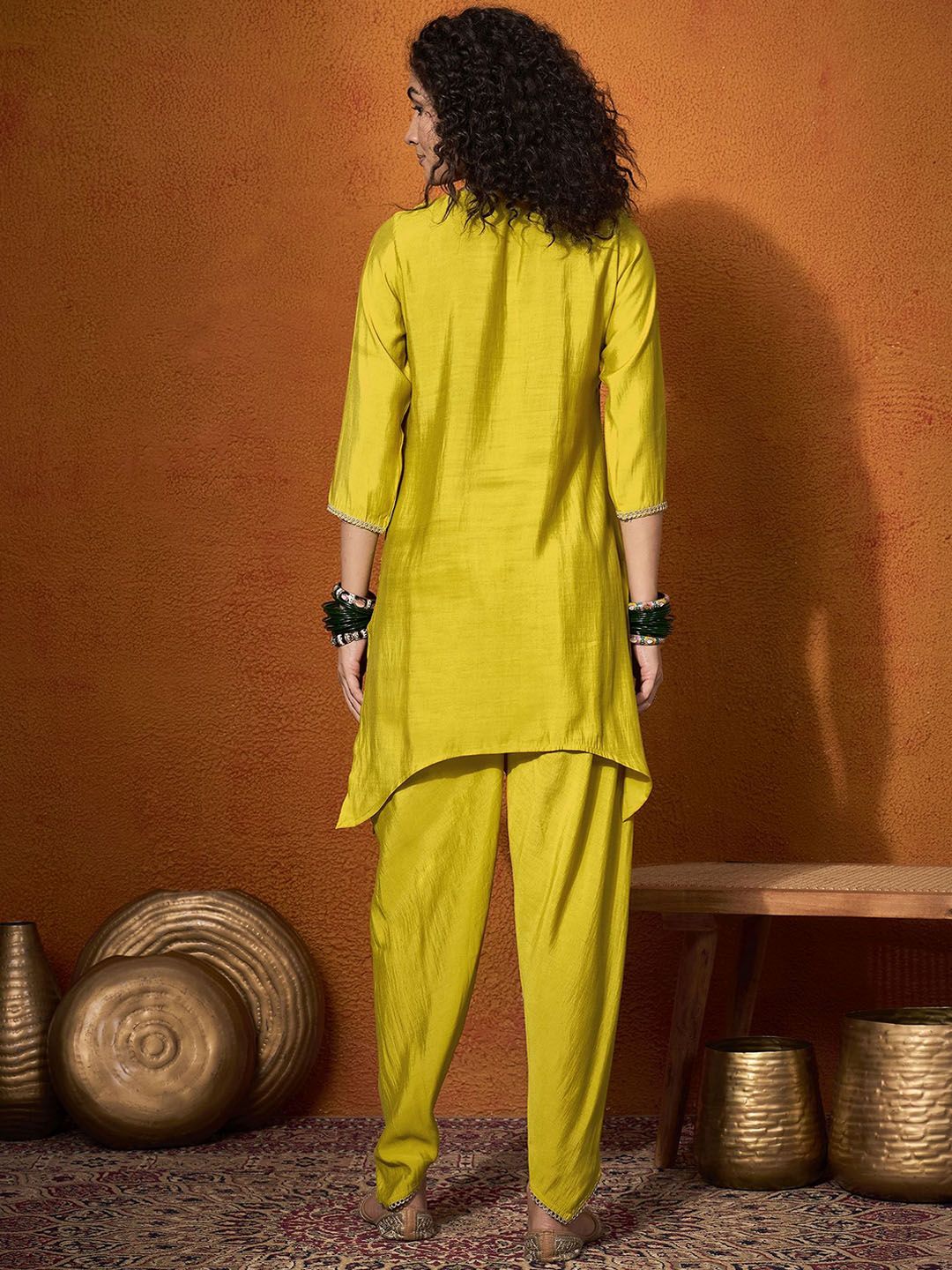 Embroidered Tunic With Trouser Co-Ords 6