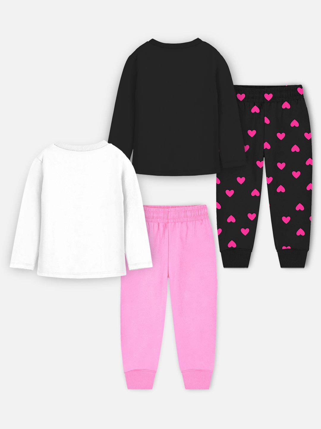 X Trampoline Girls Pack Of 2 Printed T-shirt with Trousers 2