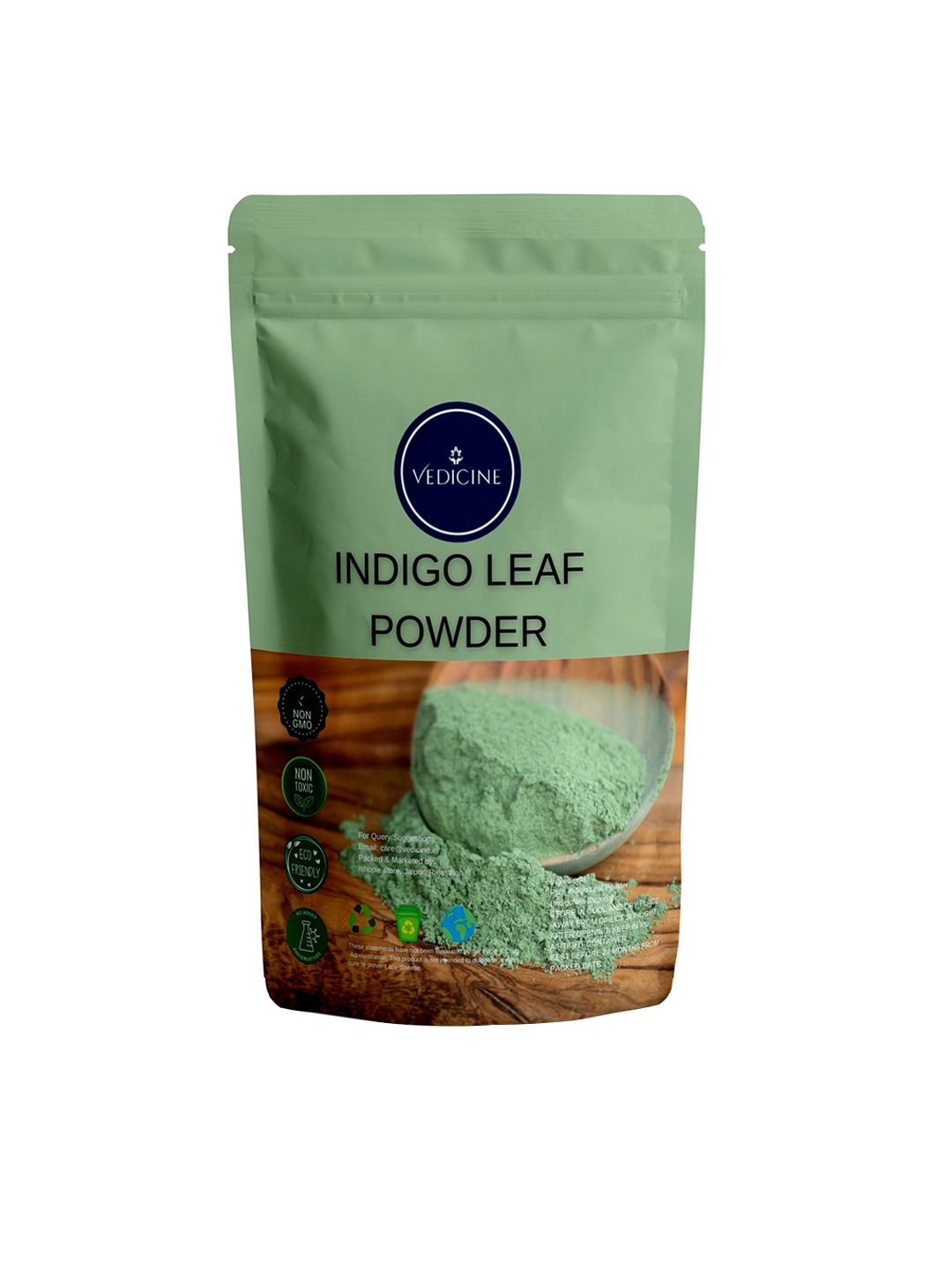 VEDICINE Indigo Leaf Powder Hair Pack- 100g