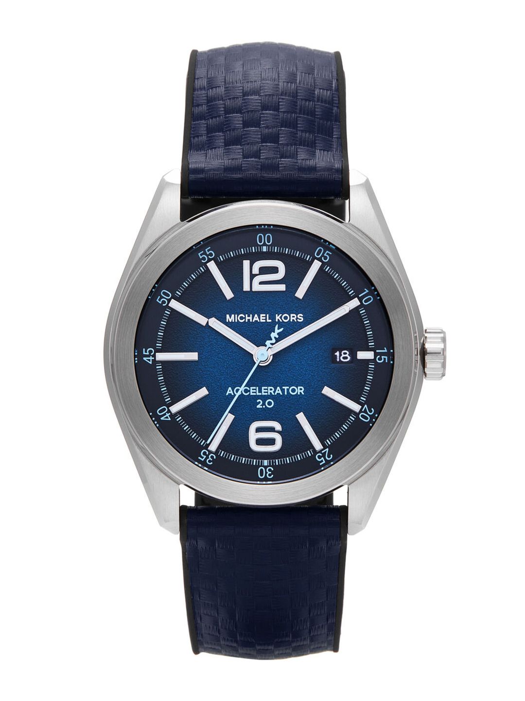 Michael Kors Men Accelerator 2.0 Textured Analogue Watch MK9174I-Blue