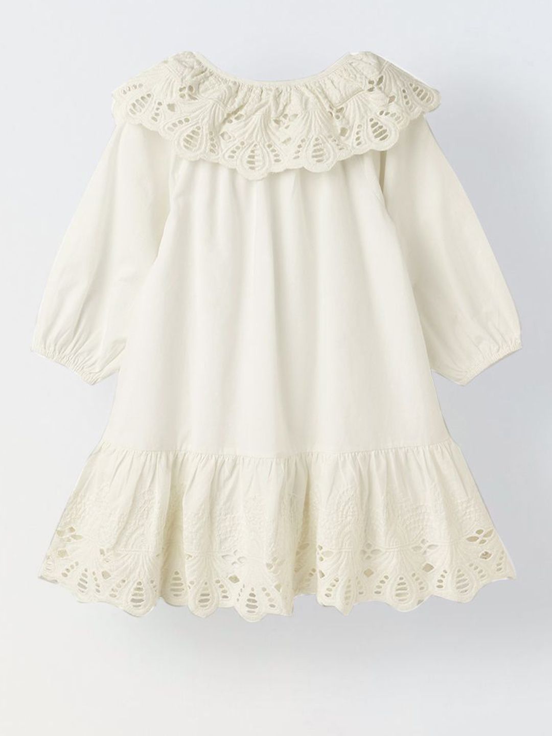 Puff Sleeve Drop-Waist Dress 2