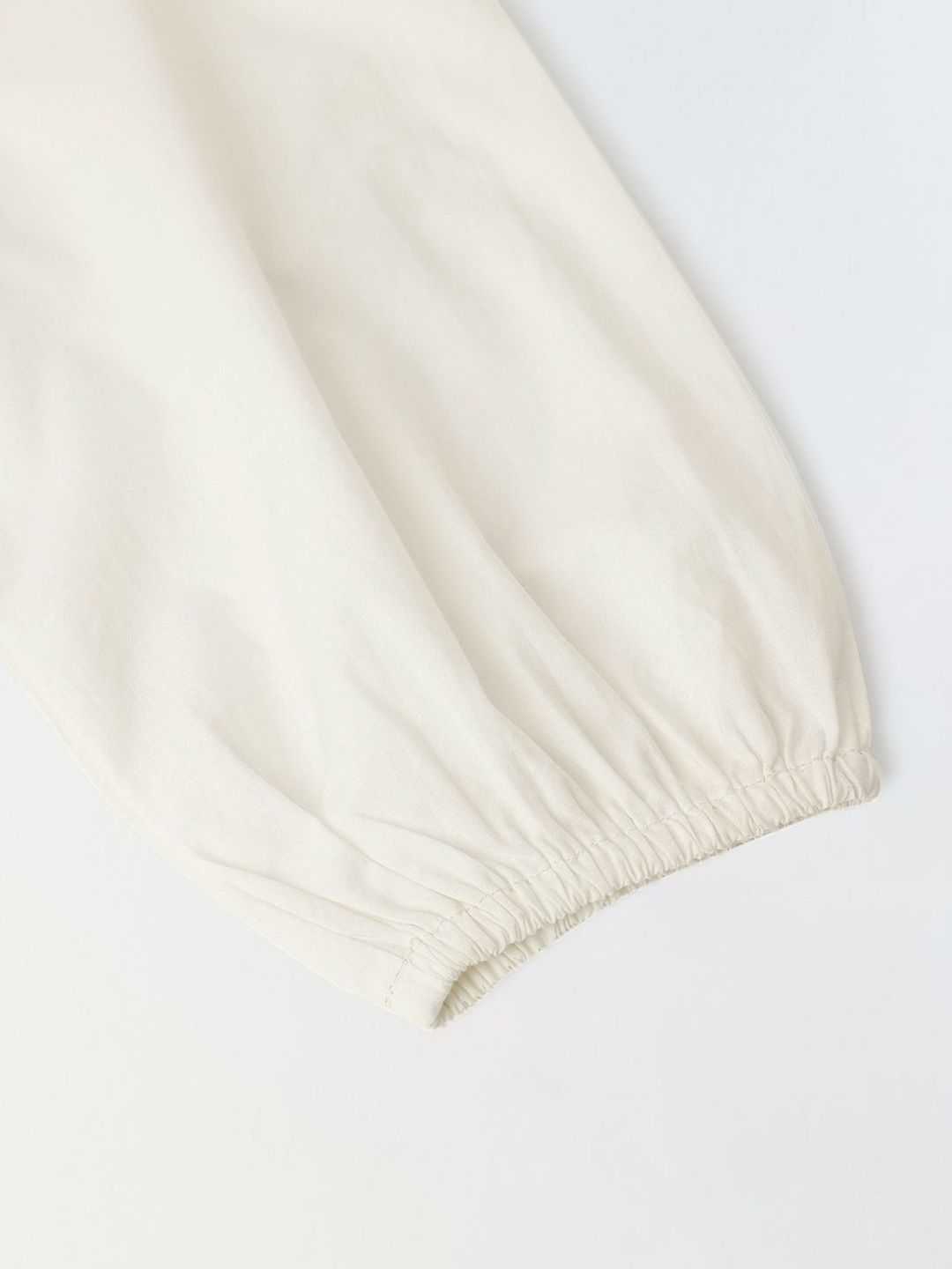 Puff Sleeve Drop-Waist Dress 5