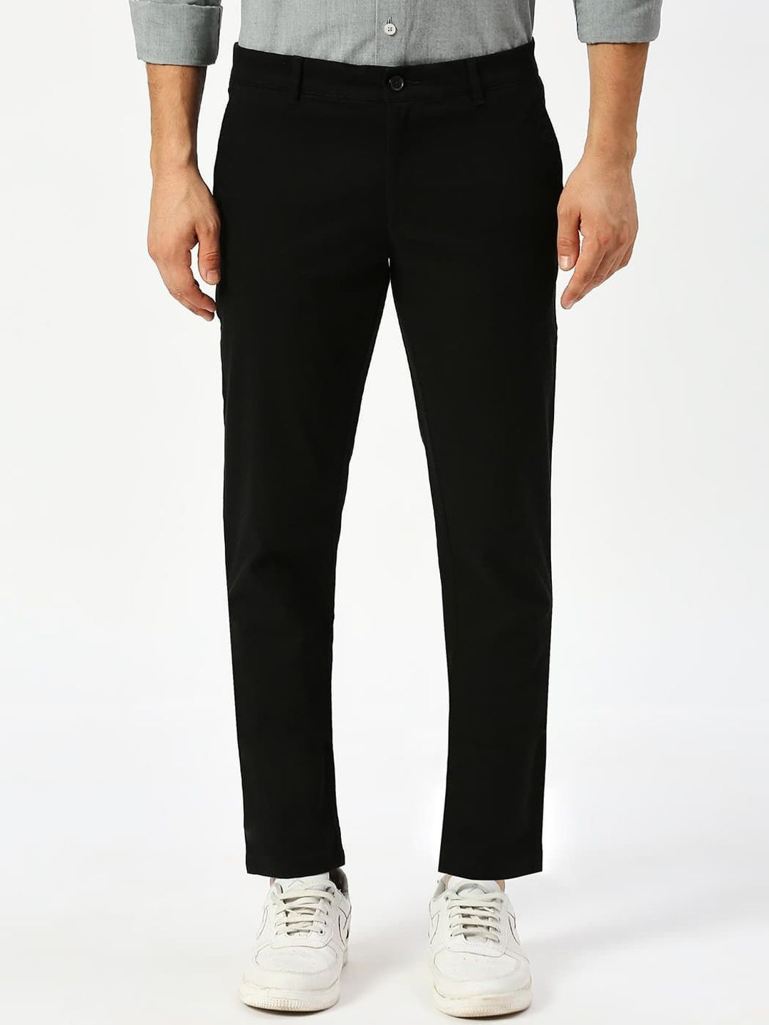 Basics Men Tapered Fit Trousers