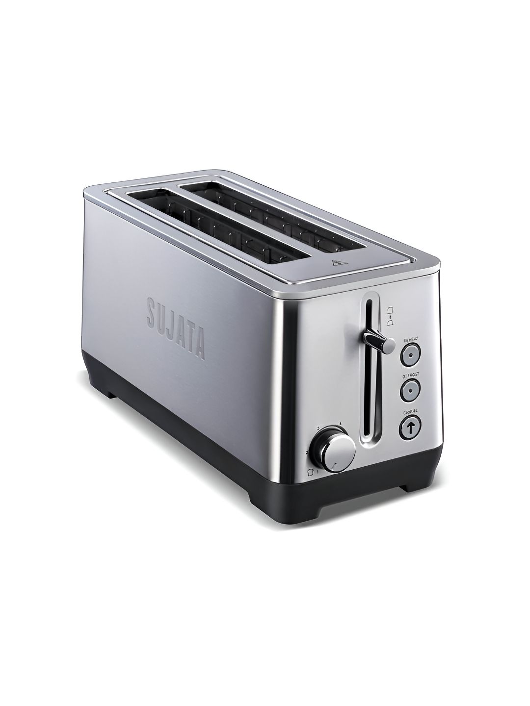 SUJATA PT12 1500W Stainless Steel 4 Slice Pop-Up Toaster With 7 Heating Modes & Cool Touch