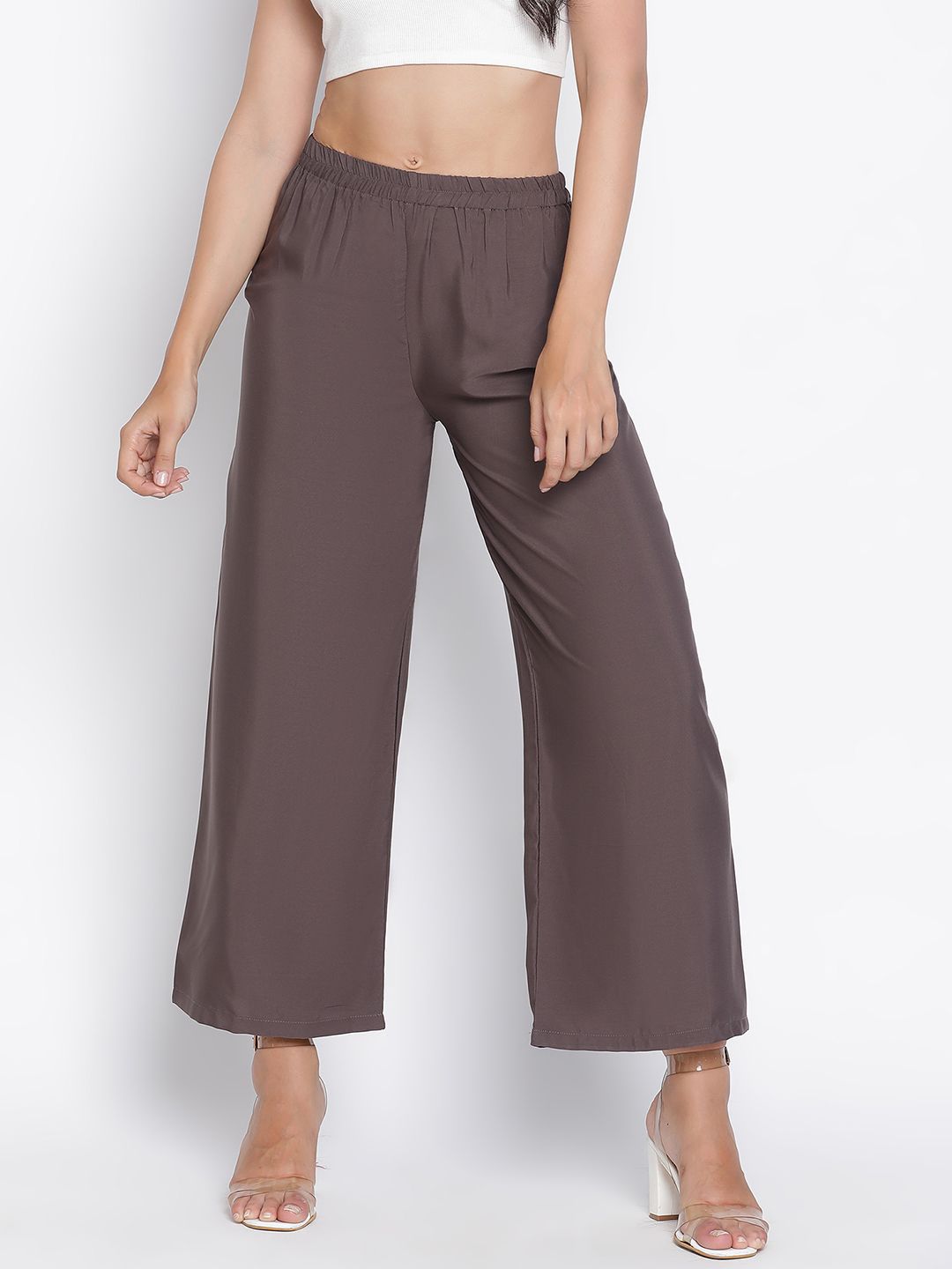 DRAAX Fashions Women Mid Rise Regular Fit Trousers
