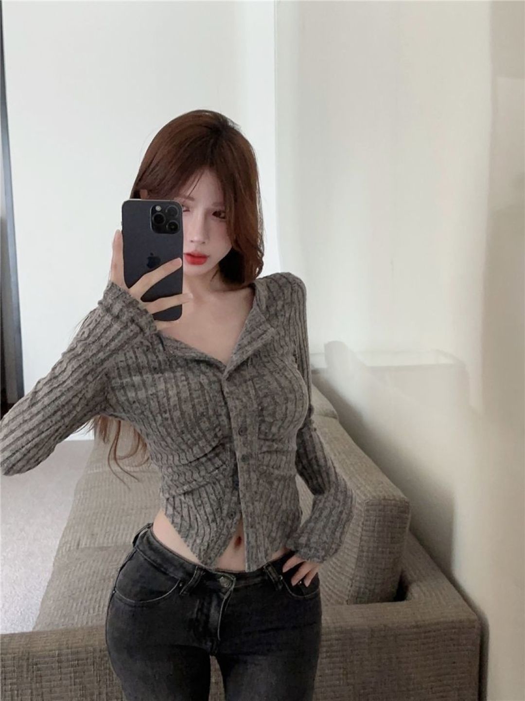StyleCast Women Extended Sleeves Top