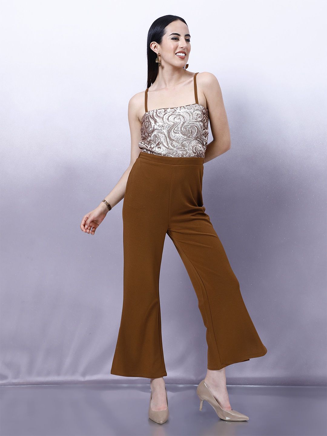 Shally Bhasin by Athena Women Basic Jumpsuit with Embellished