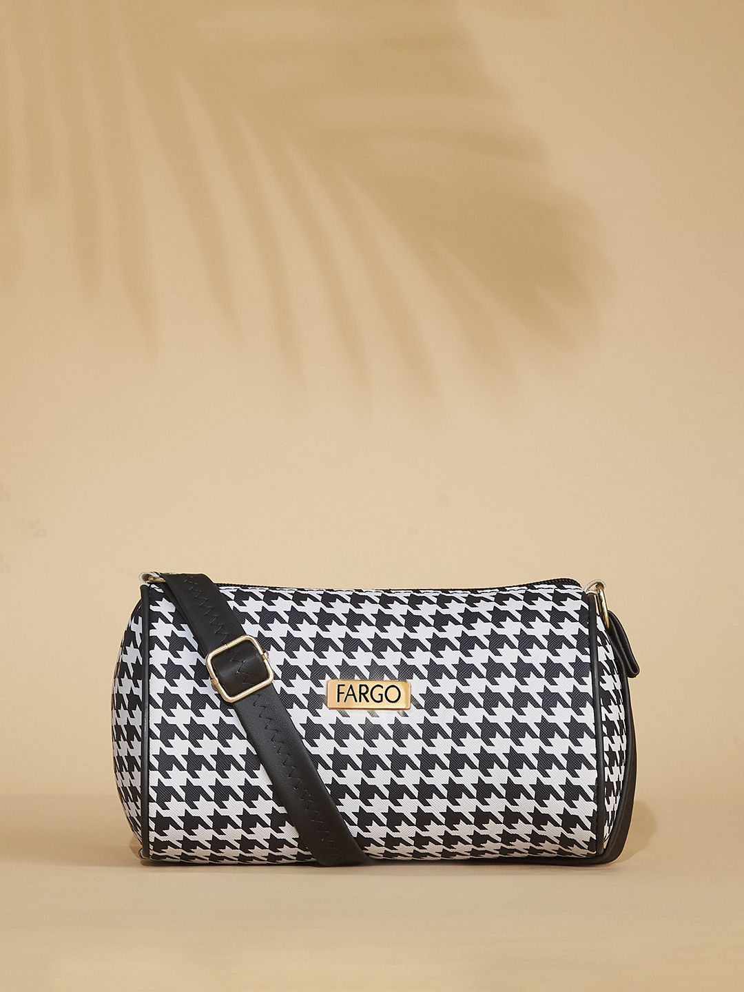 FARGO Printed PU Structured Sling Bag