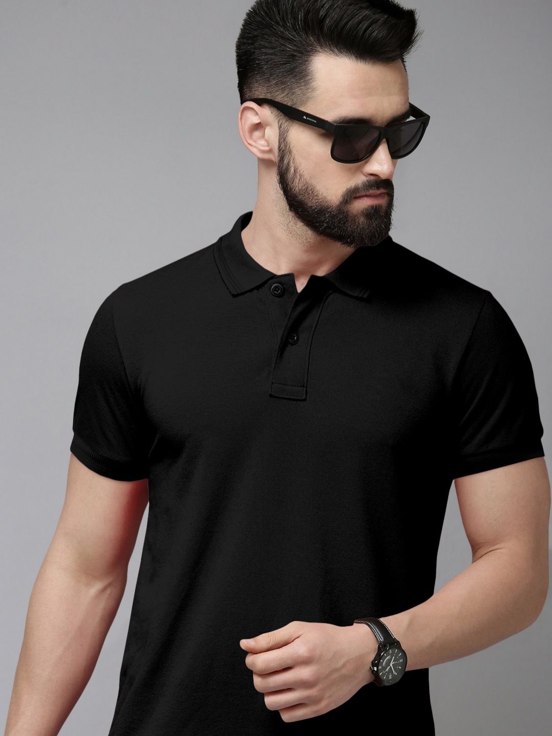 Metronaut Men Polo Collar Slim Fit T-shirt