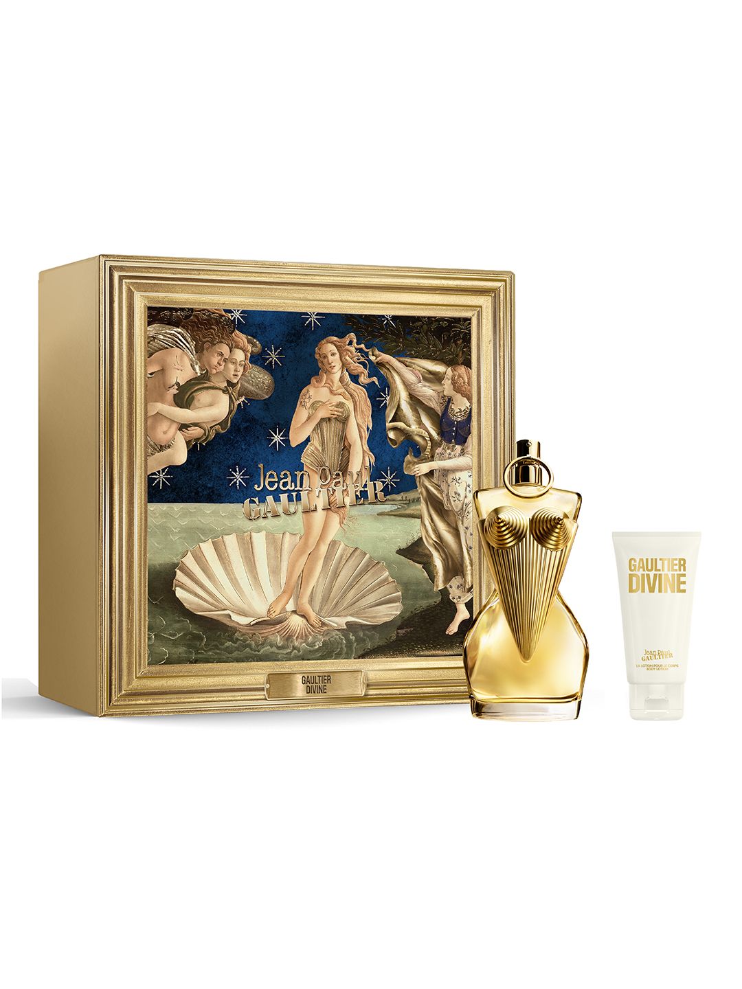 Jean Paul Gaultier Divine Fragrance Gift Set Eau De Toilette - 100ml & Body Lotion - 75ml