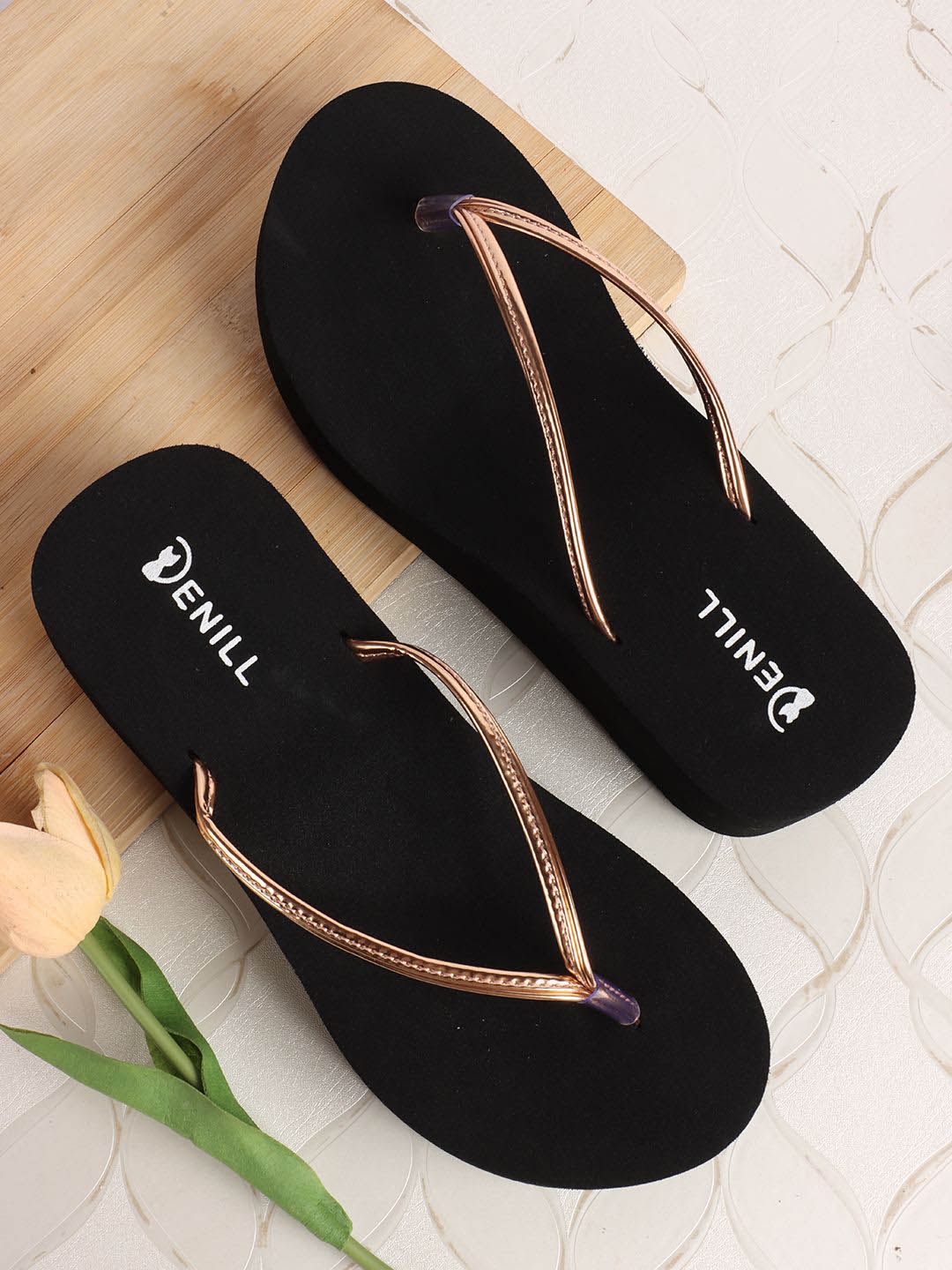 Denill Women Open Toe Flats