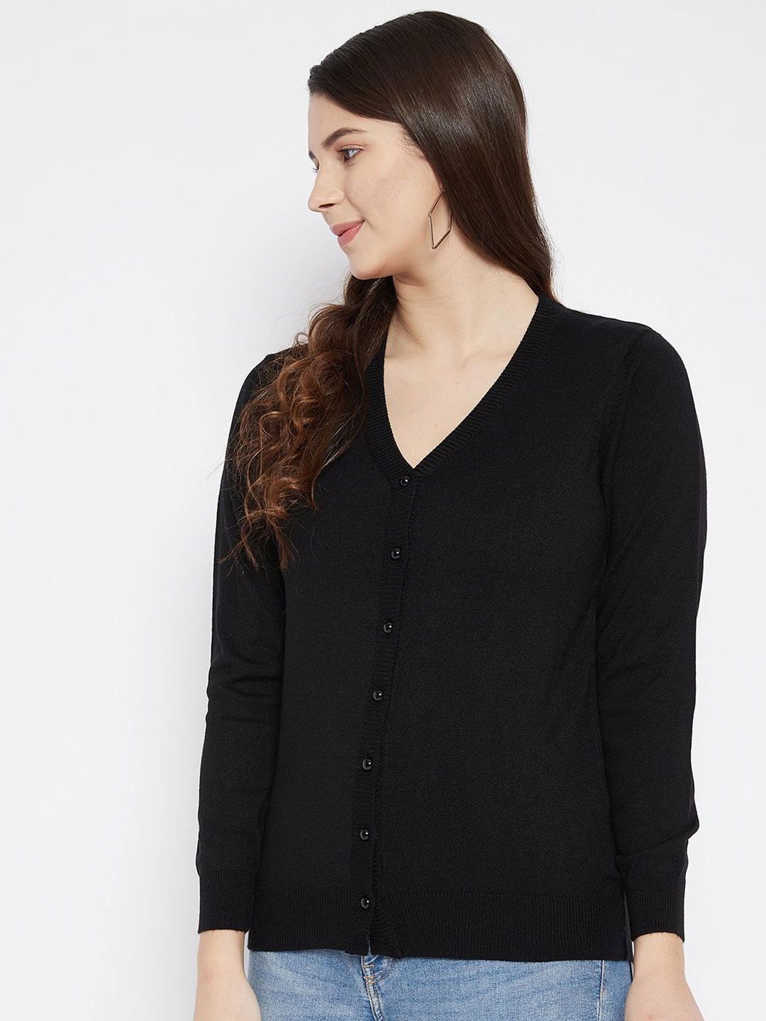 Zigo Women V-Neck Cardigan Sweaters