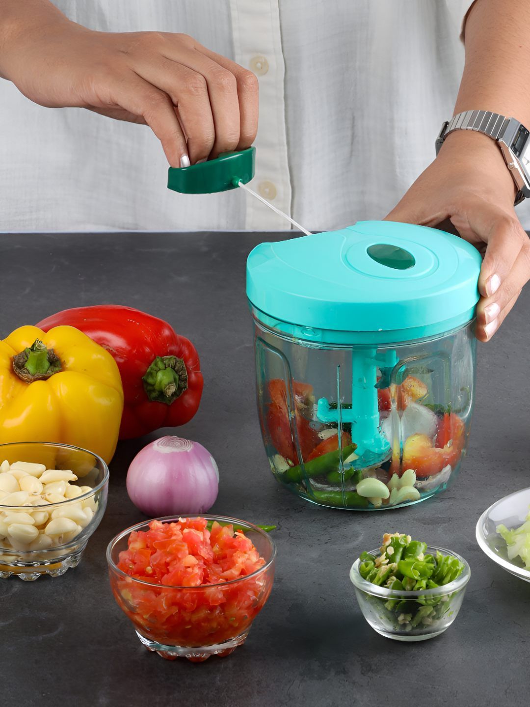 Cello Sea Green 2025 Plastic Chopper
