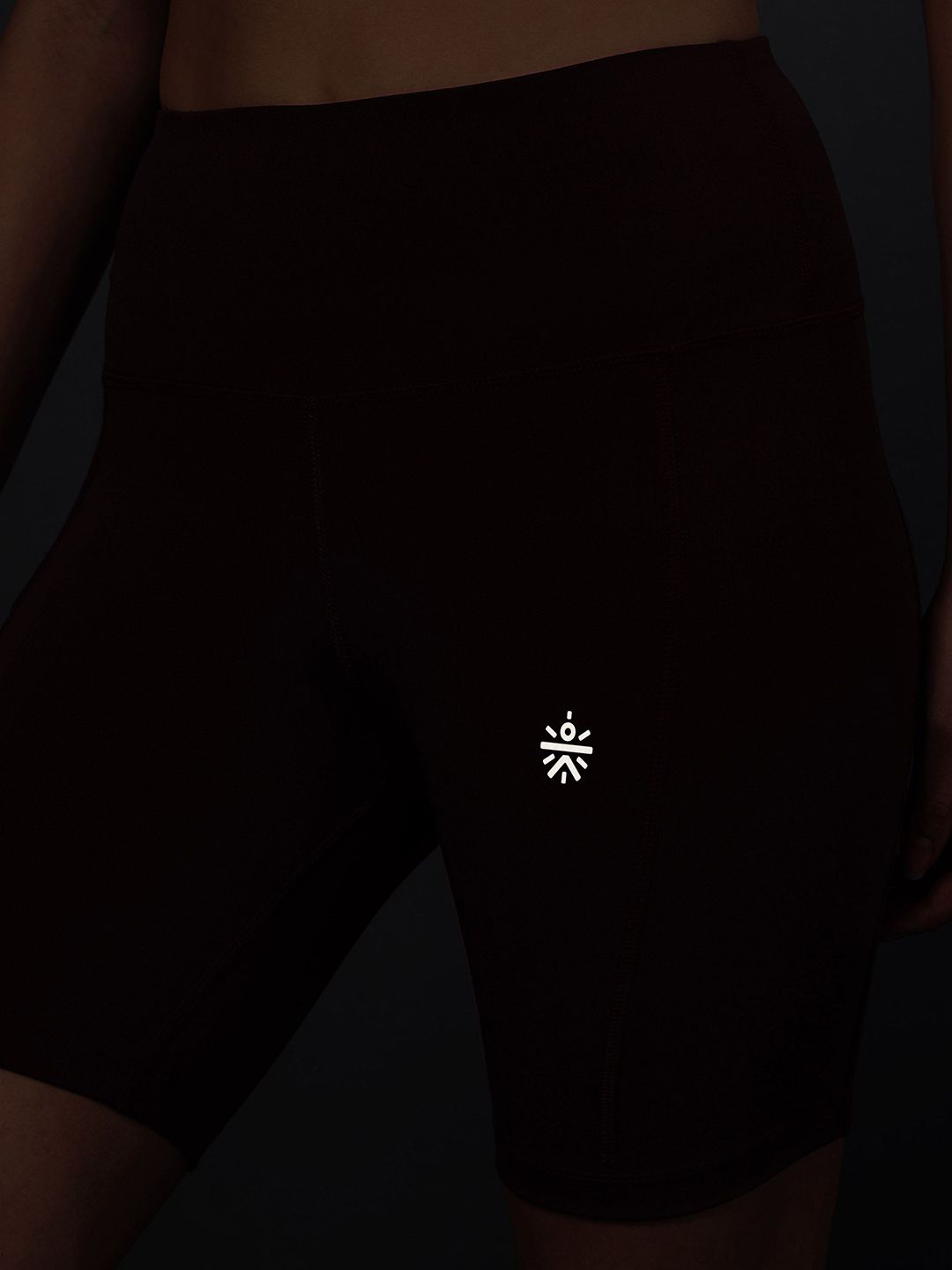 Women's Brown Performance Cycling Comflex Shorts 7
