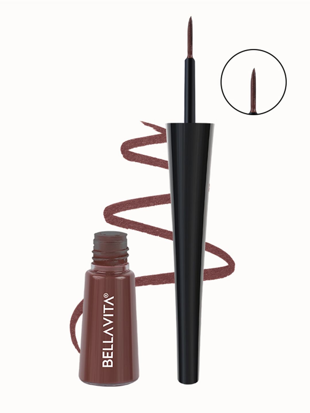 Buy Bella Vita Organic Intense Drama Waterproof Eyeliner  3.5ml  Brown -  - Personal Care for Women