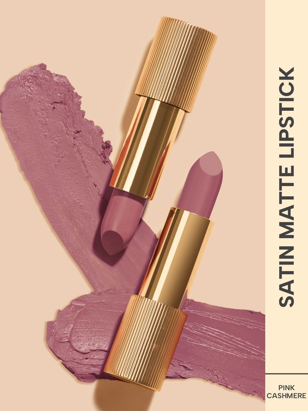Buy RAS LUXURY OILS Lumiere Satin Matte Lipstick With Botanical Oils 4.2g   Pink Cashmere -  - Personal Care for Women