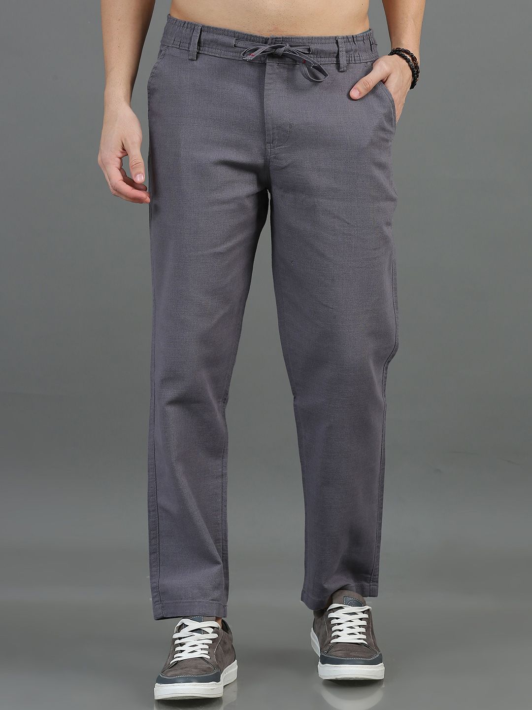 CARBONN CLOTH Men Loose Fit Trousers