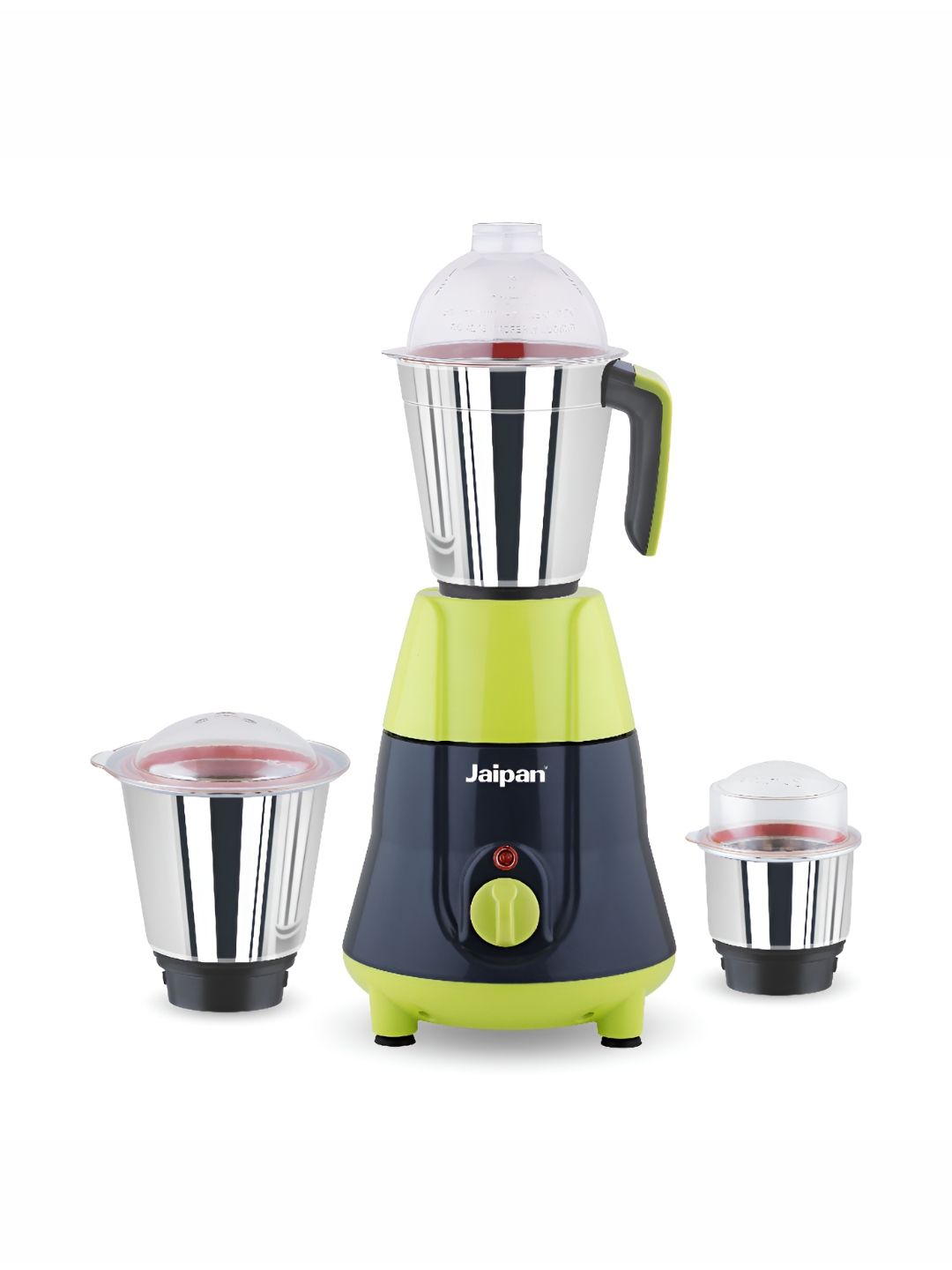 Jaipan Breeza Green Stainless Steel Powerful Motor 3 Jars Wet and Dry Grinder-550W