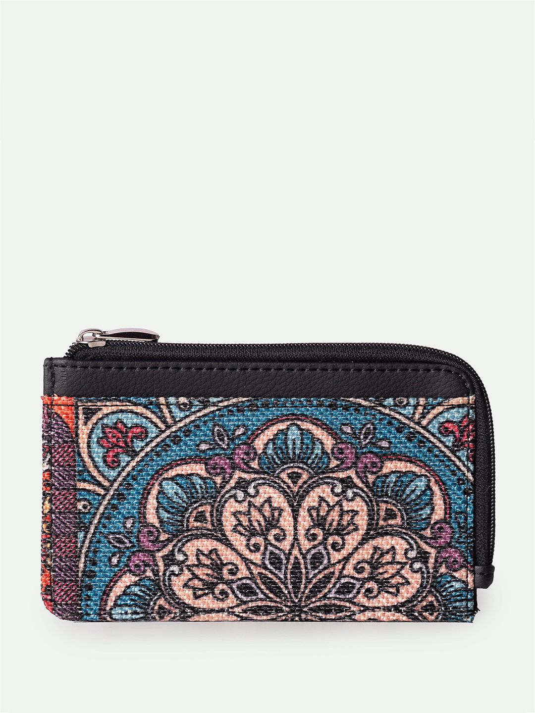 ZOUK Women Ethnic Motifs Printed Zip Around Wallet