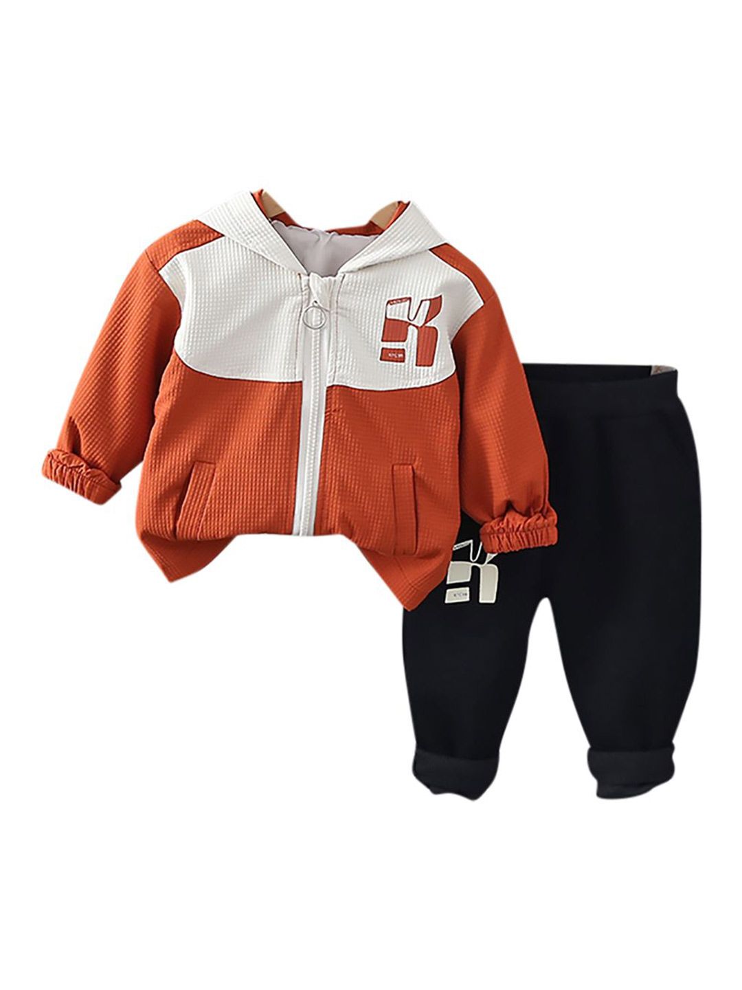 Buy StyleCast X Revolte Boys Colourblocked Hooded Coat With Trouser -  - Apparel for Boys