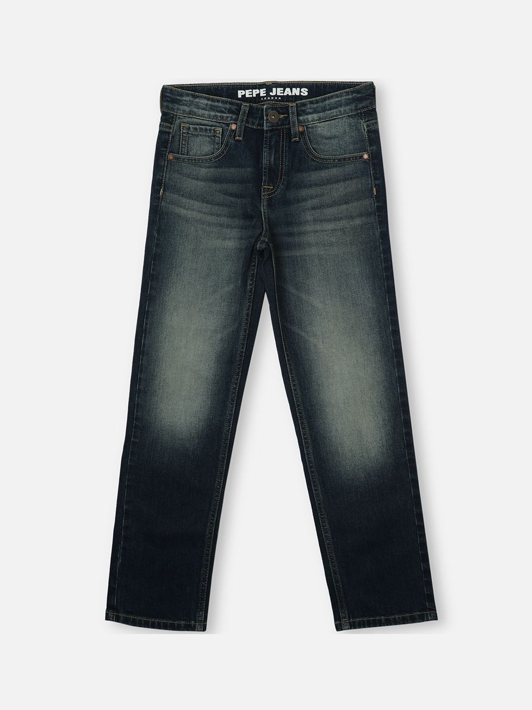 Pepe Jeans Boys Skater Straight Fit Light Fade Stretchable Jeans