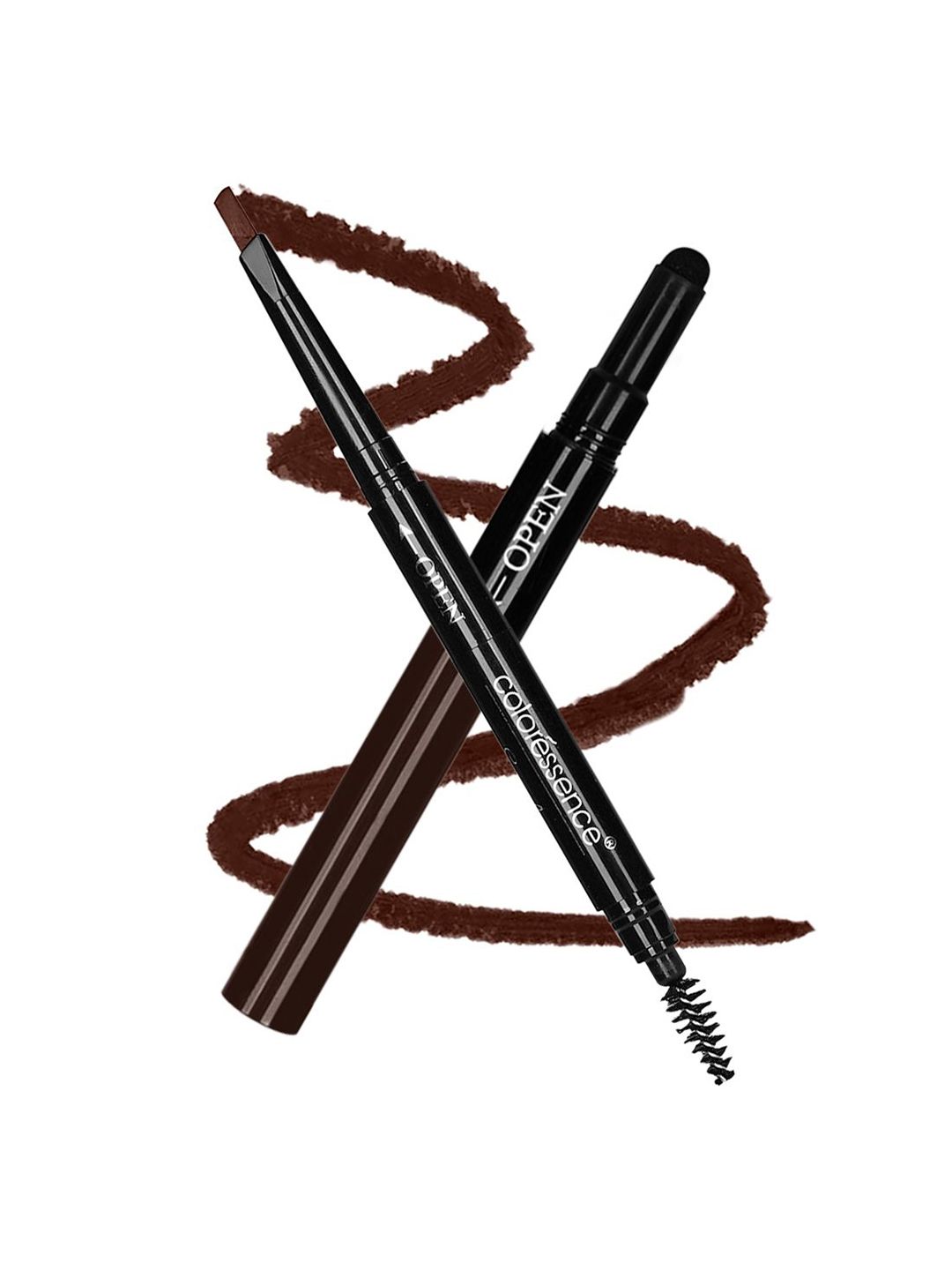 Coloressence 3 In 1 Multifunction Eyebrow Styler - 0.72 g - Dark Brown